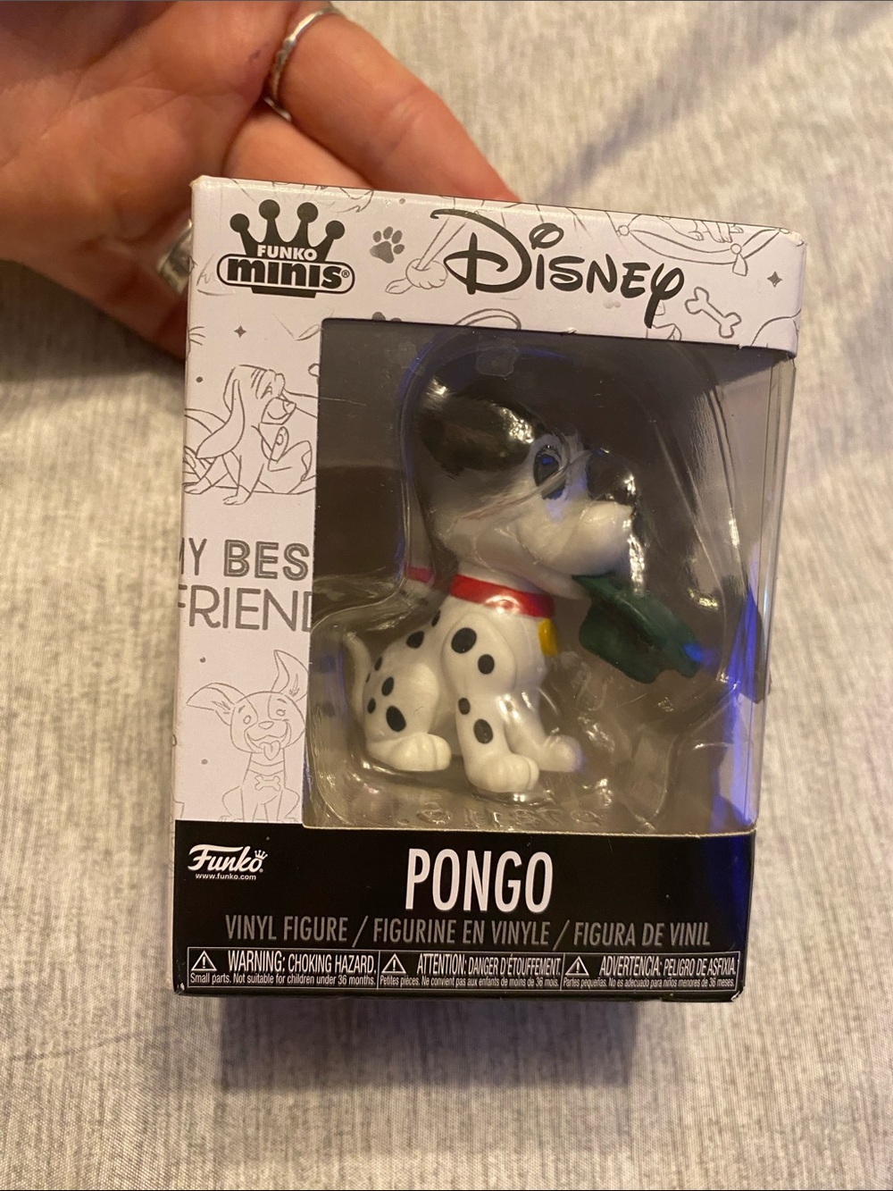 Funko Disney Pongo Vinyl Figure - From the Disney Famous Dogs Collection